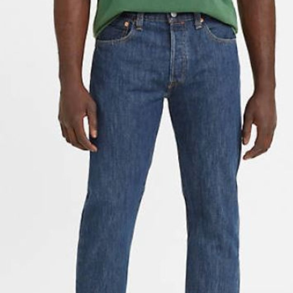 Levi's 501 Original Fit Jeans Dark Wash NWT 36 X 32